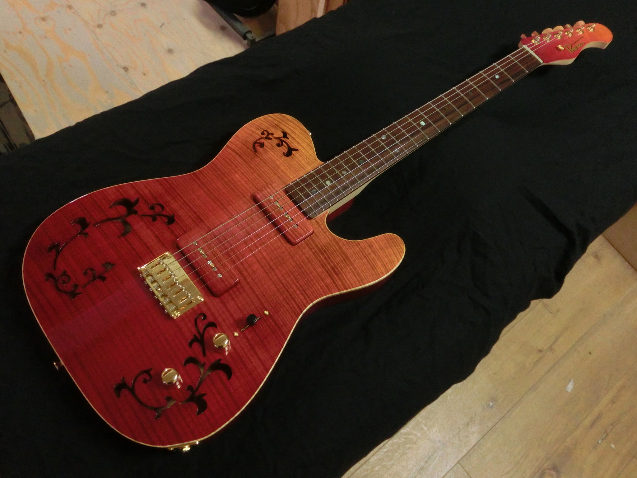 TEC-TL/LTD-KARAKUSA#030/STOF [See Thru Orange Fade] | Provision Guitar